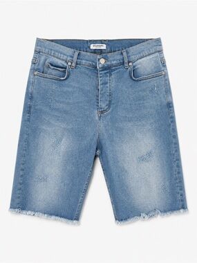 Bolongaro Trevor London Distressed Denim Shorts | Size 32 | Excellent Condition